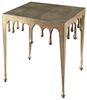 riess-ambiente Couchtisch LIQUID LINE L 46cm gold, Wohnzimmer · Metall · eckig · Tropfen-Design · Modern Bild 4
