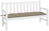 vidaXL Gartenbank-Auflage Taupe 150x50x7 cm Oxford-Gewebe 361610 Bild 3