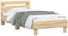 vidaXL Bettgestell ohne Matratze mit Kopfteil Sonoma-Eiche 90x200 cm 838535 Bild 4