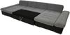 Wohnlandschaft Alia Premium (Farbe: Maya 09 + Mokka 71) Bild 3