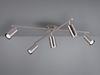 LED Deckenstrahler Silber 5-flammig, verstellbare Spots, Breite 77,5cm Bild 4