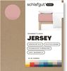 Schlafgut 'Easy' Spannbettlaken, Jersey, 100% Baumwolle, rundum Gummizug, für Matratzen bis 22 cm Höhe, Purple Mid, L 140x200 cm - 160x200 cm Bild 2