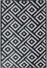 vidaXL Outdoor-Teppich ARAKIL Weiß und Schwarz 160x230 cm PP 368573 Bild 2