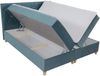 Boxspringbett 'Irossu' rot 180x200 cm Bild 3