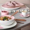 Villeroy & Boch Rose Garden Espressotasse mit Untertasse 70 ml Rosa 6er Set Bild 4