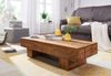 Wohnling Couchtisch, Sheesham Massivholz, 30 x 45 x 120 cm Bild 5