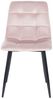 CLP 4er Set Esszimmerstühle Antibes Samtbezüge gepolstert Rückenlehnen bis 150 kg,pink Bild 3