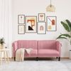 vidaXL Sofa 2-Sitzer Rosa Samt 372578 Bild 3