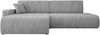 Ecksofa Pixalo O Cord (Farbe: Poso 110, Seite: Links) Bild 2