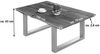Couchtisch Baumkante massiv Akazie nussbaumfarben 140 x 75 cm silber BILLY 72625954 Bild 2