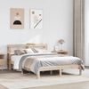 Doppelbett, Bettgestell Modernen mit Kopfteil ohne Matratze 140x200 cm d884e Bild 2