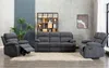 Vente-unique - TOLZANO Sessel Stoff Grau - B 96 cm x H 100 cm x L 91 cm Bild 2