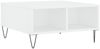 vidaXL Couchtisch Weiß 60x60x30 cm Holzwerkstoff 827036 Bild 2