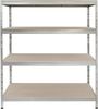Rivet Metallsteckregal XXL 180 x 180 x 60 cm Lagerregal Schwerlastregal Regal Bild 5