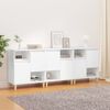 3 Stk. Sideboards, Kommoden Weiß 60x35x70 cm Holzwerkstoff j3703p Bild 2