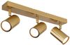 Deckenleuchte, Metall, Gold, 3 Flammig, schwelbar, L 41 cm Bild 5