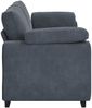 vidaXL 3-Sitzer-Sofa Dunkelgrau 220x77x82 cm Samt 4105278 Bild 5