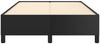 vidaXL Bettgestell ohne Matratze Schwarz 120x190 cm Kunstleder 3269645 Bild 5