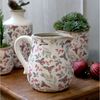 Chic Antique Kanne Chic Antique * Kanne mit Blättern und Beeren Motiv H15,5/L16/B13 cm, (1-St) Bild 5