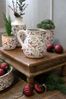 Chic Antique Kanne Chic Antique * Kanne mit Blättern und Beeren Motiv H15,5/L16/B13 cm, (1-St) Bild 3