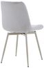 Stuhl Ameline / Amara, Webstoff, Beige, 61 x 85 x 51 cm Bild 4