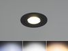 Flacher LED Einbaustrahler 230V dimmbar 3er Set Badezimmer geeignet 4000K Ø 8cm Bild 4