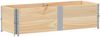 vidaXL Paletten-Aufsatzrahmen 2 Stk. 150x50 cm Massivholz Kiefer 4010297 Bild 2