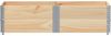 vidaXL Paletten-Aufsatzrahmen 2 Stk. 150x50 cm Massivholz Kiefer 4010297 Bild 3