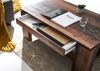 'Harrison' Couchtisch mit Schublade und Ablage, Old Style Optik, 100 x 44 x 60 cm Bild 3
