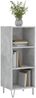 vidaXL Sideboard Betongrau 34,5x32,5x90 cm Holzwerkstoff 828728 Bild 3