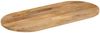 vidaXL Tischplatte 90x40x2,5 cm Oval Massivholz Mango 370123 Bild 2