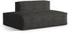Micadoni Modul Nuria 3-Sitzer Links Boucle Anthrazit Bild 2