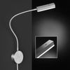 Fischer & Honsel 30603 Wandleuchte Raik verstellbar nickel matt dimmbar Bild 3