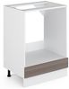 Küchenfront R-Line Edelgrau 59.6 x 11.2 cm Möbelfront für den Herdumbauschrank Vicco Bild 5
