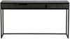 Woood 'Silas' Schreibtisch, Eiche/ Schwarz, 75 x 44 x 140 cm Bild 4