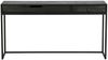 Woood 'Silas' Schreibtisch, Eiche/ Schwarz, 75 x 44 x 140 cm Bild 3