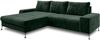 AX LIVING Eckschlafcouch mit Bettkasten Artemia 275 cm Grün Samt L Bild 2