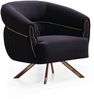 Sitzgruppe/Sofa Set - Wohnzimmergarnitur "Willa" 3+3+1-Beige/Schwarz Bild 4