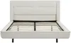 Vente-unique - ISYDE Bett Stoff Beige - B 210 cm x H 99 cm x L 162 cm Bild 4