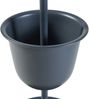 Blumenständer Alphen 2 Töpfe 76,5x26cm Schwarz [en. casa] Bild 4