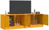 vidaXL TV-Schränke 2 Stk. Senfgelb 67x39x44 cm Stahl 841638 Bild 3