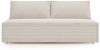 Sofa 3-Sitzer AMANDA mit Schlaffunktion in Stoff Poso Altweiß / Speed Bild 2