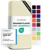 Jacobson Spannbettlaken BOXSPRING & ÜBERLÄNGE aus 100% Baumwolle, für hohe & lange Matratzen, Jersey Bettlaken 160 g/m², OEKO-TEX® Bild 4