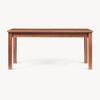 Esszimmerbank aus Holz Trerunulu 100x35x45 cm Walnussoptik [en. casa] Bild 4