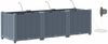 vidaXL Garten-Pflanzgefäß 3 pcs Hellgrau 120 x 40 x 37,5 cm Kunststoff 42002892 Bild 2