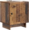 vidaXL Nachttisch Altholz 43 x 34,5 x 50 cm Holzwerkstoff 893891 Bild 2