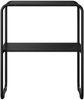 vidaXL Konsolentisch Schwarze Eiche 60 x 42,5 x 70 cm Holzwerkstoff 8007509 Bild 4
