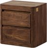 Nachttisch Sheesham 50x35x50 rot-braun gebeizt TORONTO #163 Bild 2