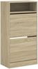 vidaXL Schuhschrank Sonoma-Eiche 60x34x116 cm Holzwerkstoff 840017 Bild 4