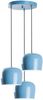 Kronleuchter, 'Yozgat', 114 x 45 x 45, Hellblau Bild 4